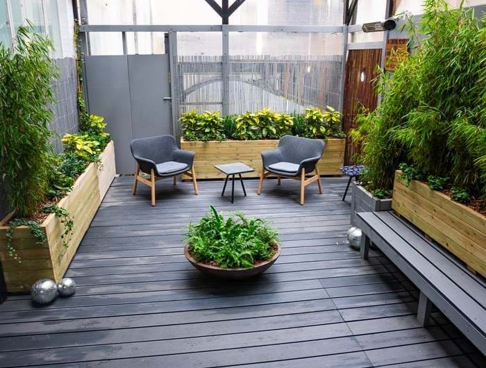 eco-friendly dining space