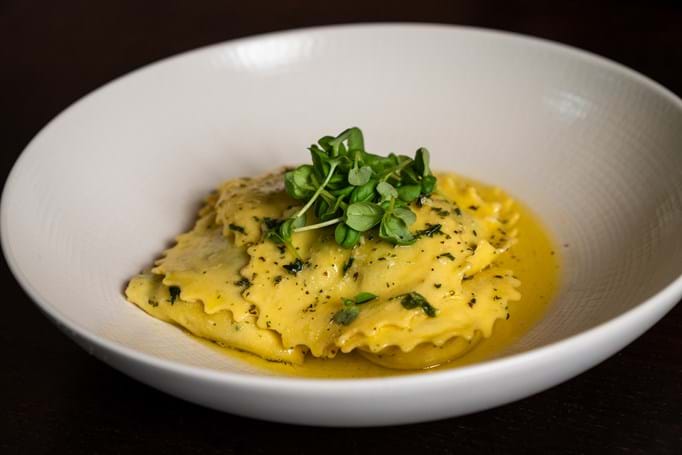 lunch dishes at Wesley Bar & Kitchen