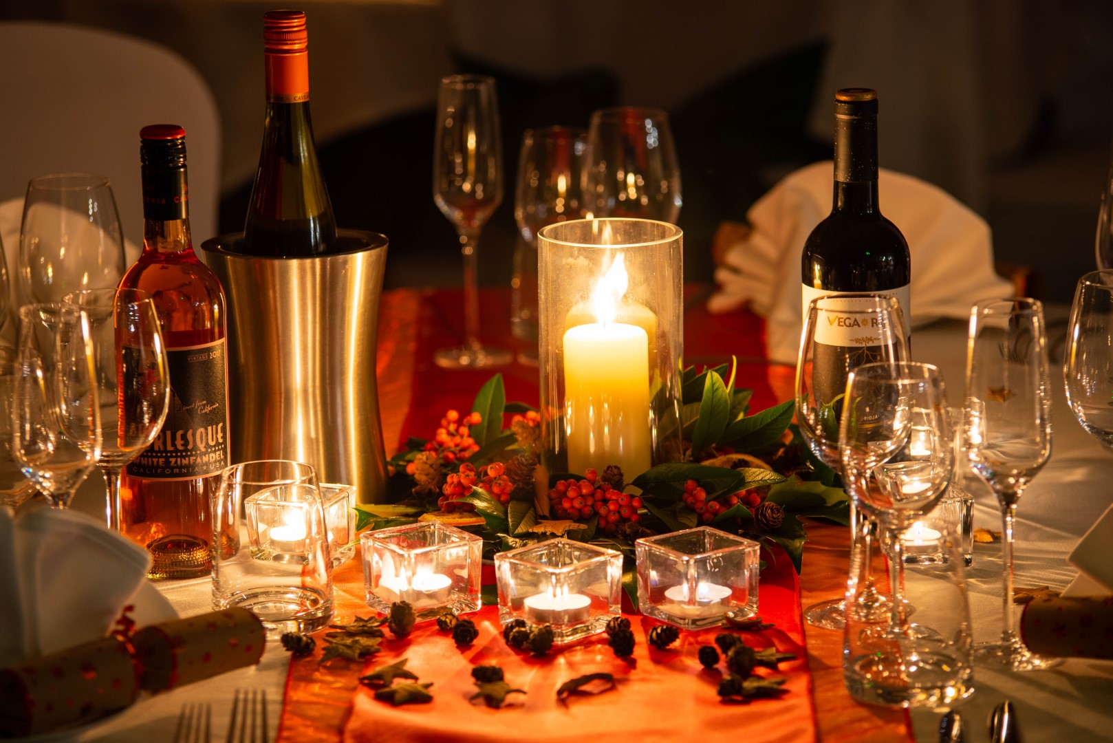 Christmas Table laid