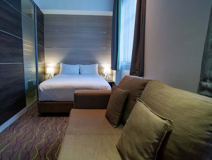 Bedroom at The Wesley