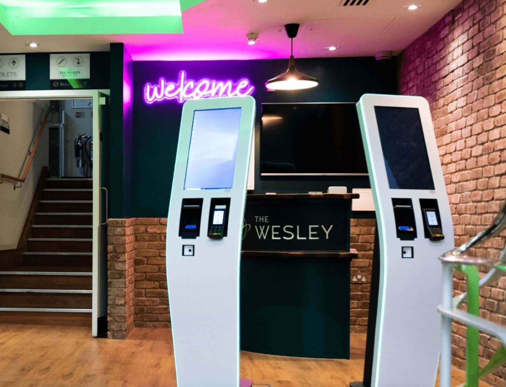 The Wesley Hotel In London Check In Machine