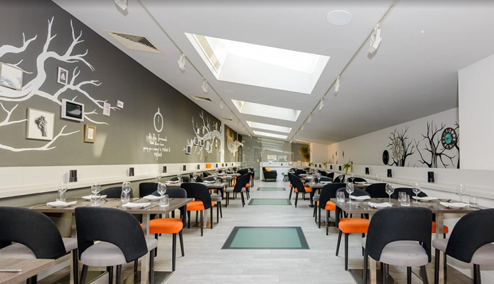 inside at the Wesley Bar and Kitchen